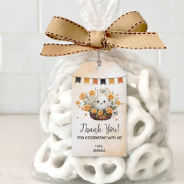 Etiquetas Para Regalos Favor de cumpleaños de fantasma lindo
