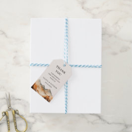 Etiquetas Para Regalos Favor de la boda de la montaña otoño