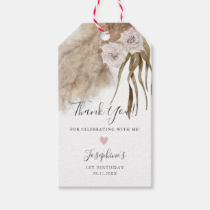 Etiquetas Para Regalos Favor del Día del Aniversario de la Grasa Boho Pi
