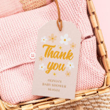 Favor para Baby Shower de primavera: Bebé en Flor