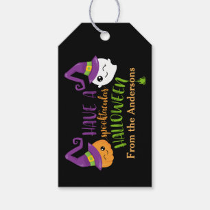 Etiquetas Para Regalos Favor personalizado fiesta de Spooktacular