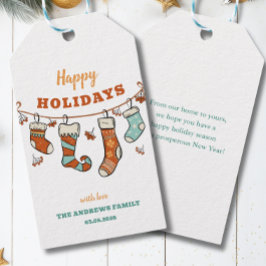 Etiquetas Para Regalos Felices Fiestas