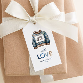 Etiquetas Para Regalos Felices Fiestas del Suéter Feo