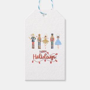 Etiquetas Para Regalos Felices Fiestas Navidades Ballet Nudista