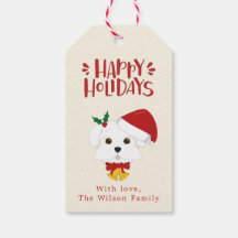 Felices fiestas - Navidades malteses de perros ado