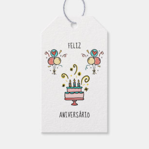 Etiquetas Para Regalos Feliz Aniversário   Happy Birthday
