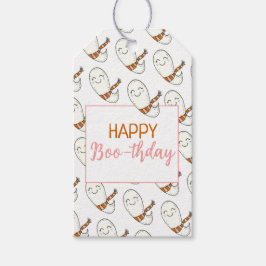 Etiquetas Para Regalos Feliz cumpleaños de boo-thday