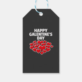 Etiquetas Para Regalos Feliz día de Galentine amiga del día de San Valent