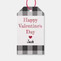 Feliz día de San Valentín chico de cuadros de Búfa