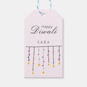 Etiquetas Para Regalos Feliz Diwali moderno personalizable