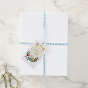 Etiquetas Para Regalos Feliz feriado de la pasada Kosher Pesach Seder