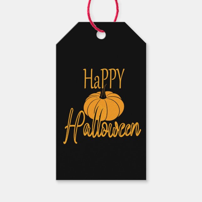 Etiquetas Para Regalos Feliz Halloween (Anverso)