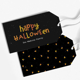 Etiquetas Para Regalos Feliz Halloween linda diversión personalizada