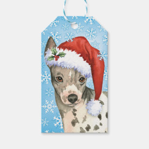 Etiquetas Para Regalos Feliz Howlidays American Hairless Terrier