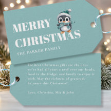 FELIZ NAVIDAD! Adorable, Pingüino Con Sombrero San