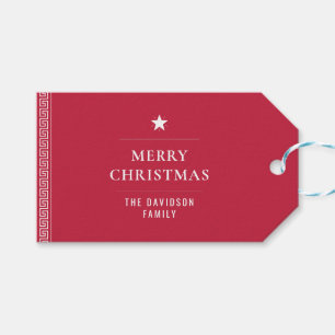Etiquetas Para Regalos Feliz Navidad Año Nuevo Moda Nombre personalizado