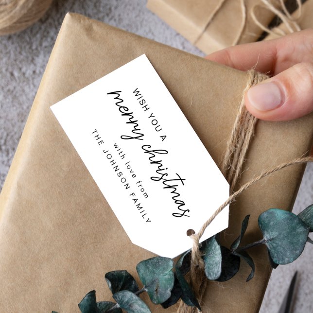 Etiquetas Para Regalos Feliz Navidad Blanca (Subido por el creador)