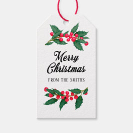 Etiquetas Para Regalos Feliz Navidad De La Familia