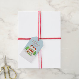 Etiquetas Para Regalos Feliz Navidad desde nuestra casa a la tuya