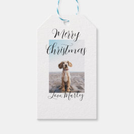Etiquetas Para Regalos Feliz Navidad mascota perro gato foto regalos de v