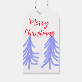 Etiquetas Para Regalos Feliz Navidad pino pino púrpura rojo púrpura y agu