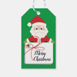 Etiquetas Para Regalos Feliz Navidad Santa