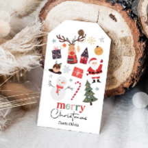 Feliz Navidad Vacaciones Santa Regalo Familia Maes