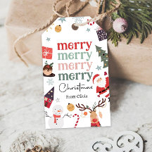 Feliz Navidad Vacaciones Santa Regalo Familia Maes