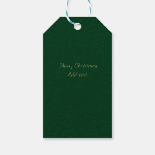 Etiquetas Para Regalos Feliz Navidad verde planicie vacaciones en solitar