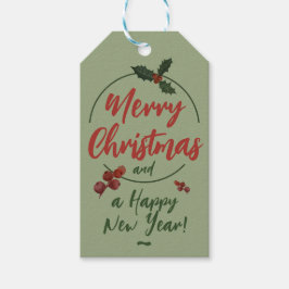 Etiquetas Para Regalos Feliz navidad y feliz año nuevo