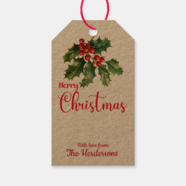 Etiquetas Para Regalos Feliz Navidad y feliz Navidad Mistleto