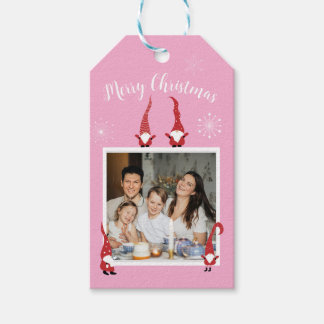 Etiquetas Para Regalos Feliz Personalizado navideño foto con divertidos G