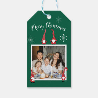 Etiquetas Para Regalos Feliz Personalizado navideño foto con divertidos G