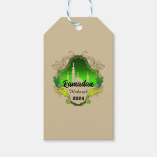 Etiquetas Para Regalos Feliz Ramadán Mubarak Kareem personalizado 2024
