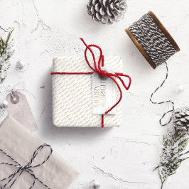 Etiquetas Para Regalos Feliz y brillante personalizado