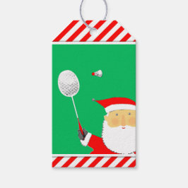 Etiquetas Para Regalos Feriado de Navidades de Badminton