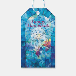 Etiquetas Para Regalos Festival de las Luces de Hanukkah Delight