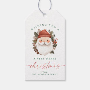 Etiquetas Para Regalos Festividad de Navidades BLAIR Scandinavian Santa F