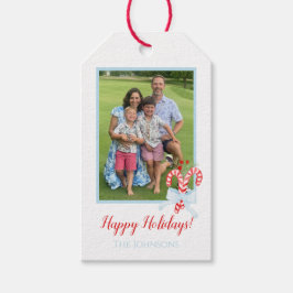 Etiquetas Para Regalos Festividad fotográfica personalizado