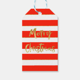 Etiquetas Para Regalos Festividad navidad saludo rojo personal