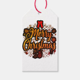 Etiquetas Para Regalos "Festividades escarpadas: Moda de los Navidades de