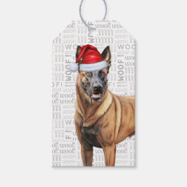 Etiquetas Para Regalos Festividades Navidades de perros de vacaciones bel