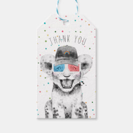 Etiquetas Para Regalos Fiesta Animales Fiesta de Cumpleaños Favor Gracias