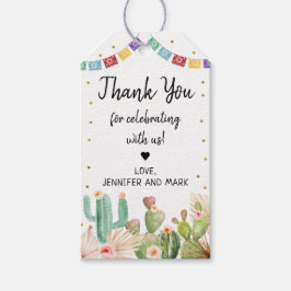 Etiquetas Para Regalos Fiesta Cactus Boho Bridal Shower