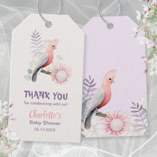 Etiquetas Para Regalos Fiesta de Bebé del Jardin de Lavanda Caprichoso Fl