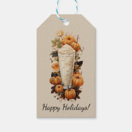 Etiquetas Para Regalos Fiesta de calabaza perfecto Caída de Acción de Gra