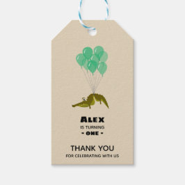 Etiquetas Para Regalos Fiesta de cumpleaños de cocodrilos Gracias