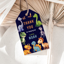 Etiquetas Para Regalos Fiesta de cumpleaños de Dinosaur