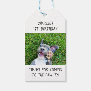 Etiquetas Para Regalos Fiesta de cumpleaños de encargo personalizada del