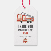 Fiesta de cumpleaños de Firetruck Gracias